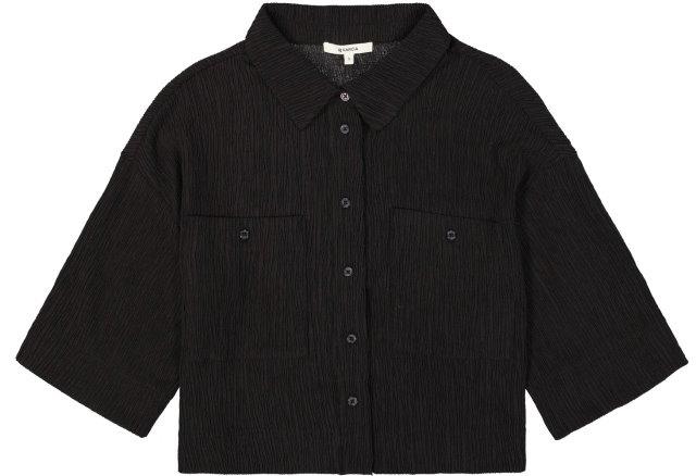 Ladies Shirt SS Black H50005