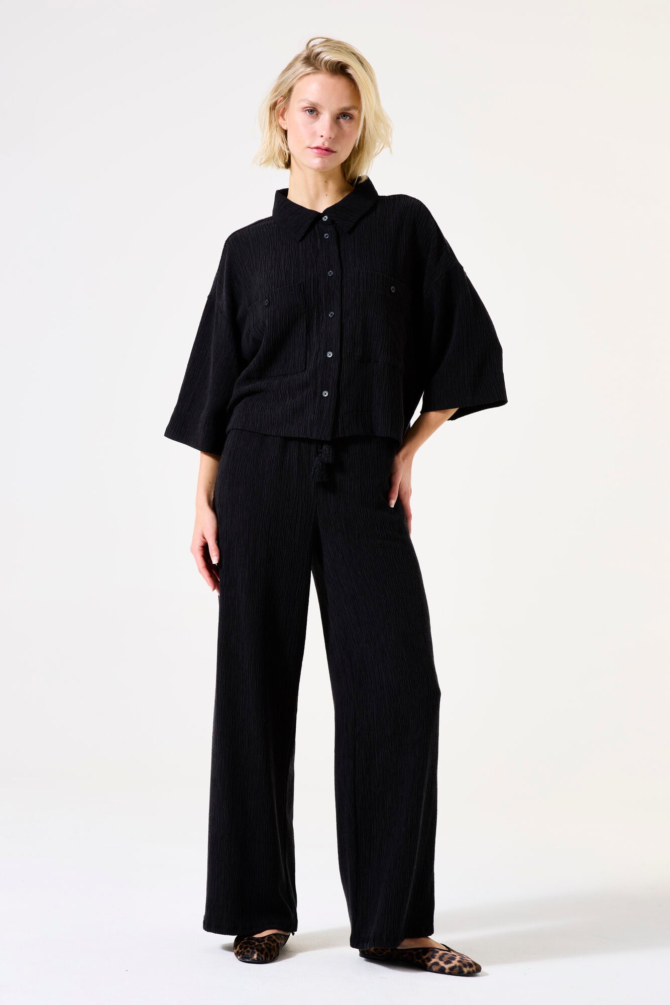 Black pants H50116
