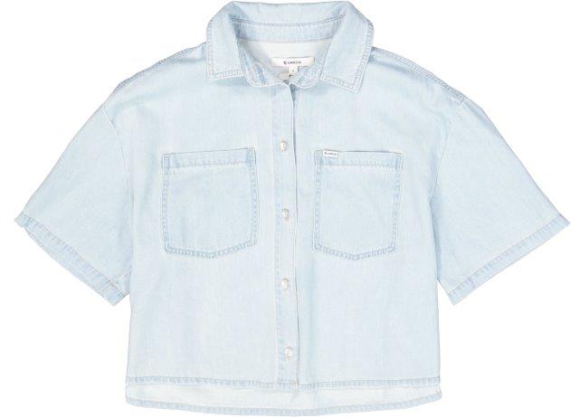 Denim Blouse Bleached