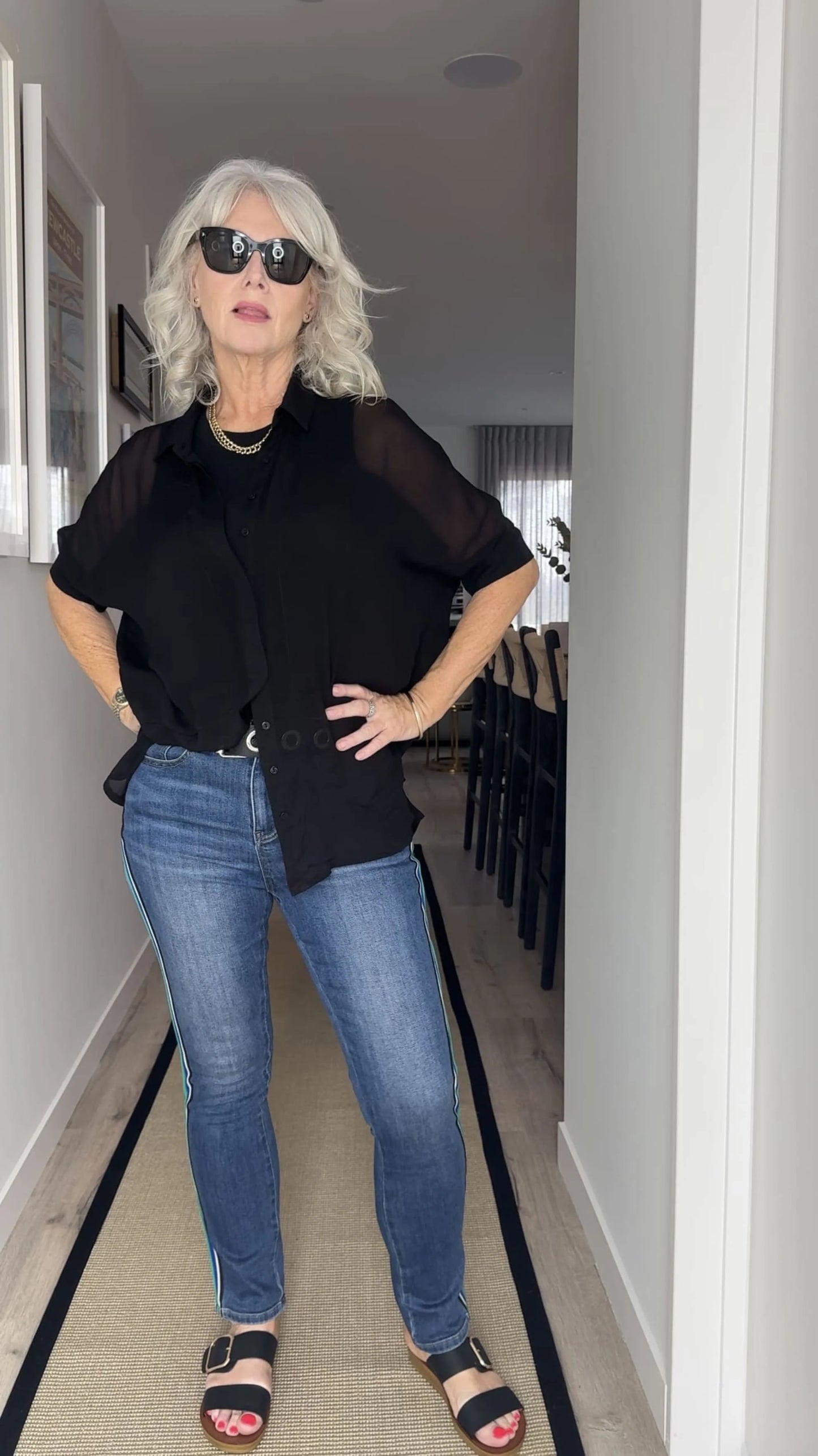 Greta Top Black