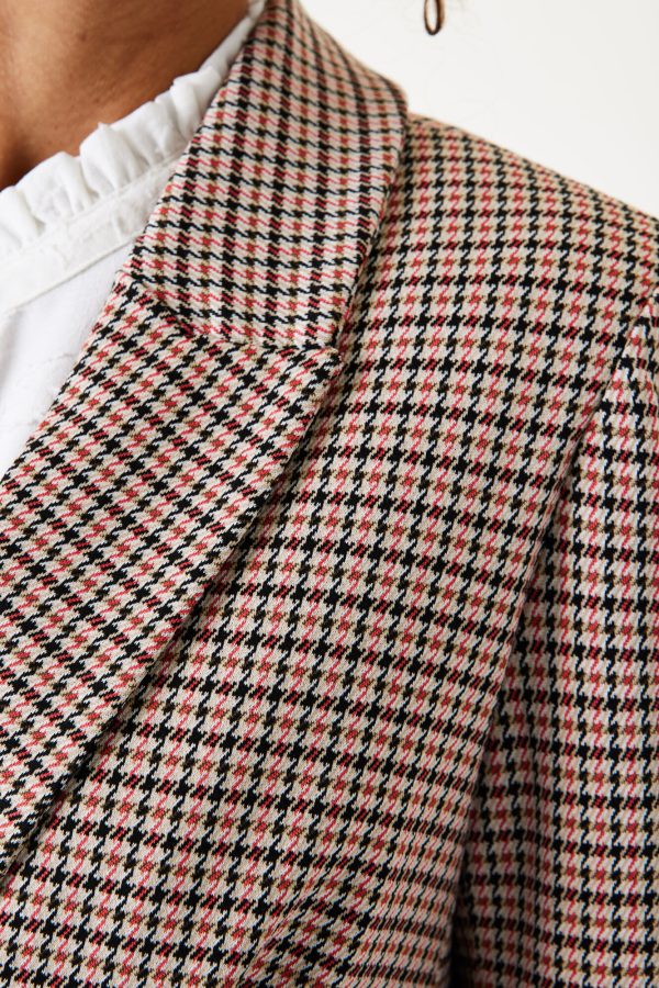 Garcia Red Check Jacket - H30294