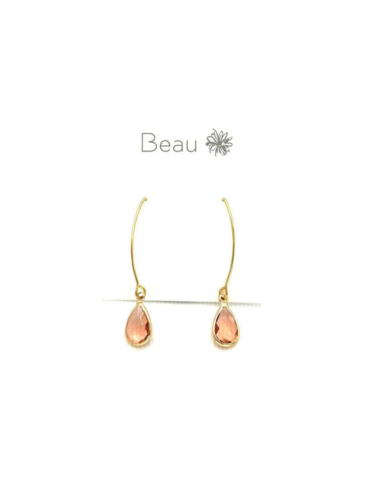 Blush Teardrop Earring