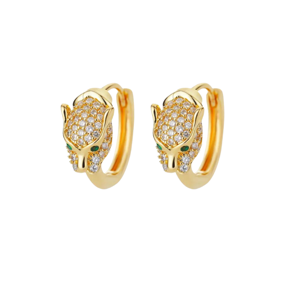 Jaguar Gold Hoops