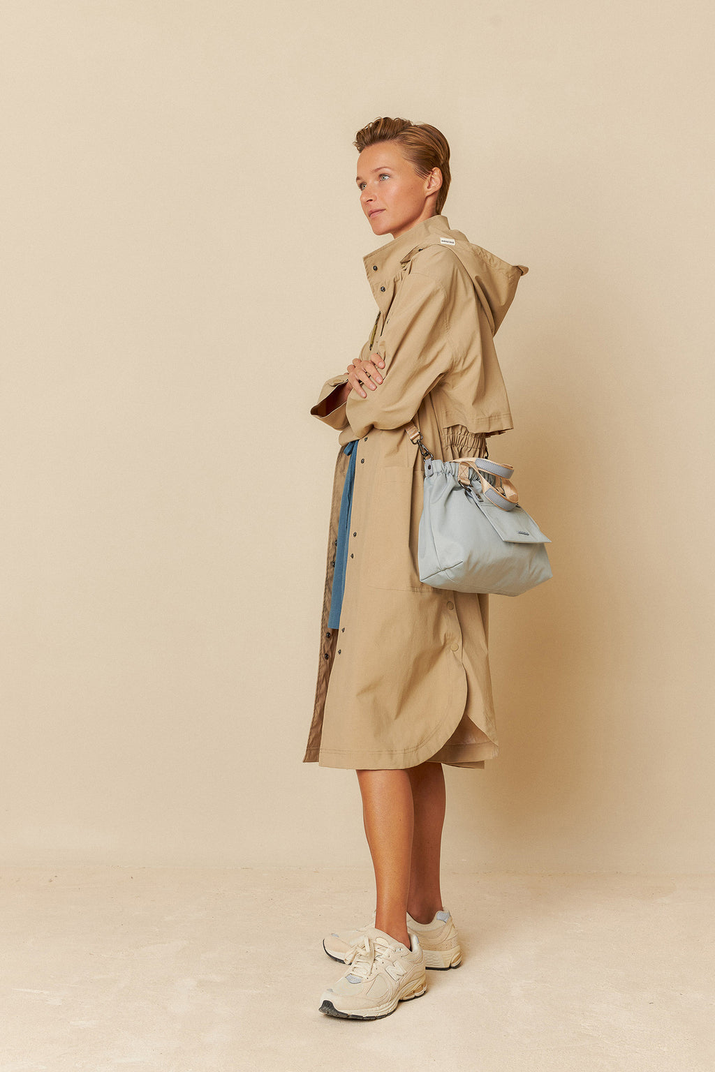 Indi & Cold blue canvas bag
