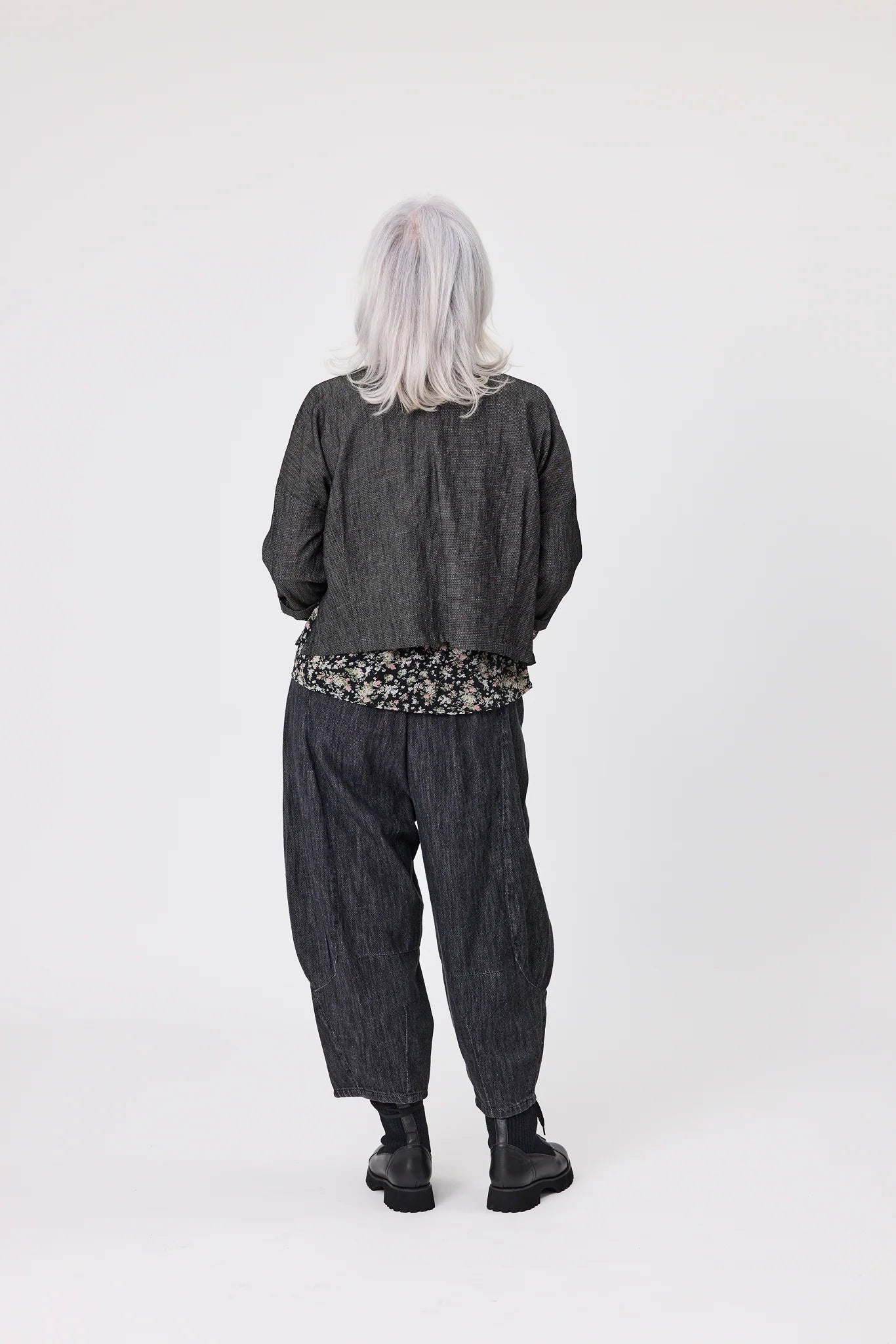 Lemon Tree Nina Black Denim Jacket