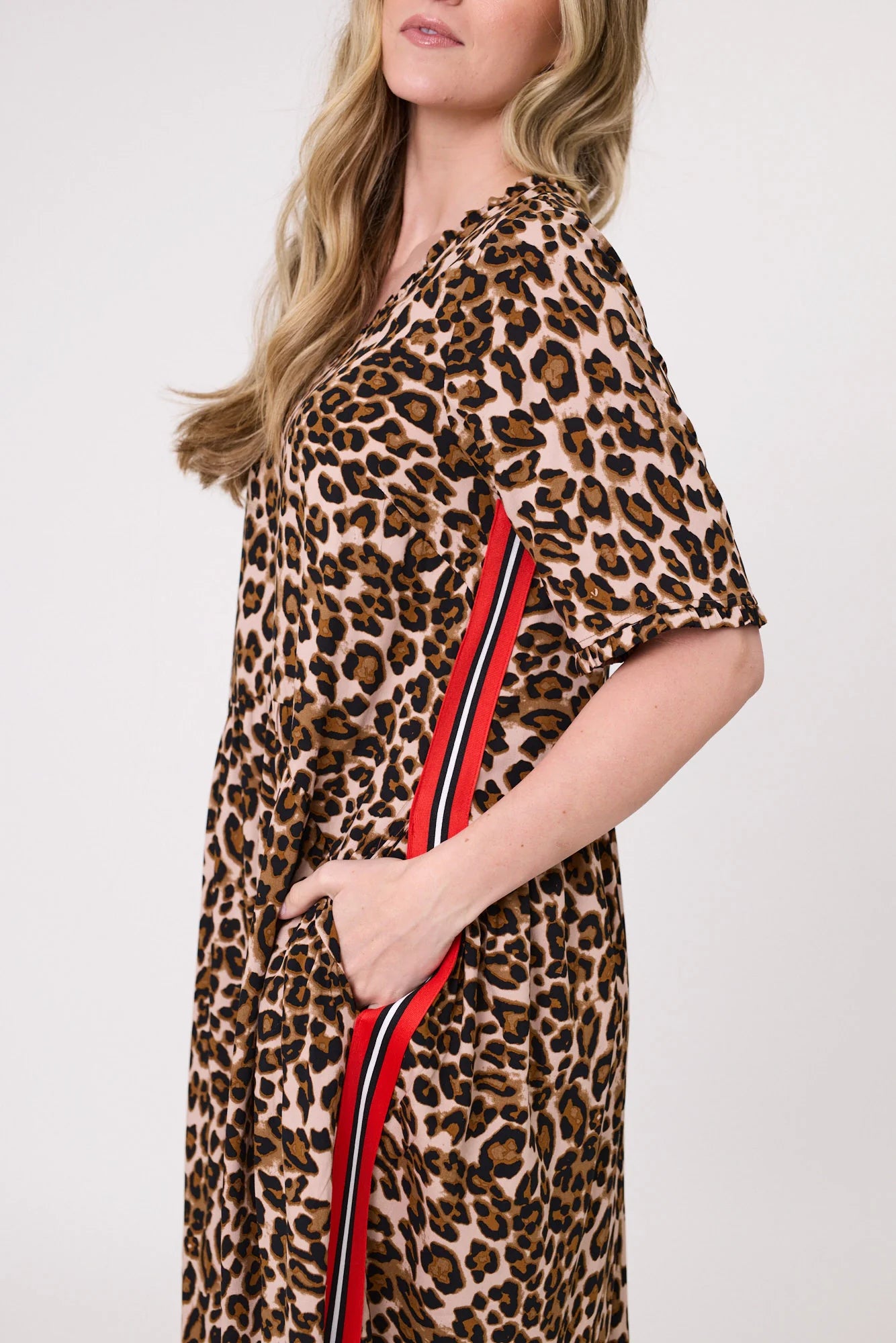 Lemon Tree Leona Dress Leopard Print