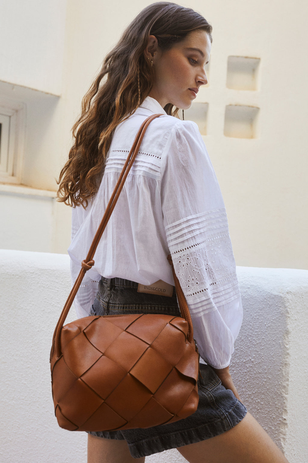 EMBROIDERED VOILE SHIRT