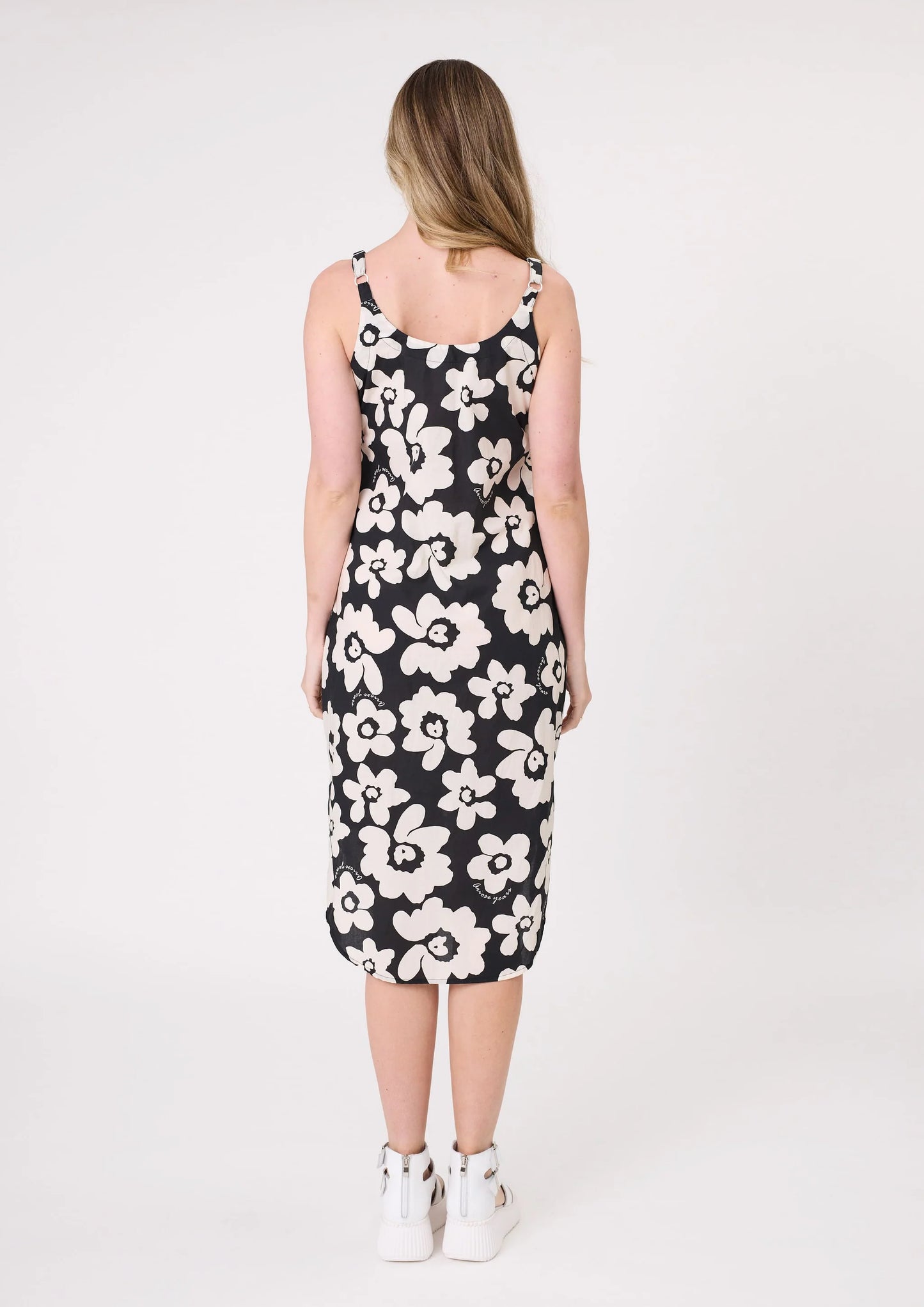 Maddie Dress | Black Floral