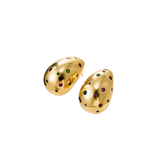 Mini Tear Drop Gems – Gold