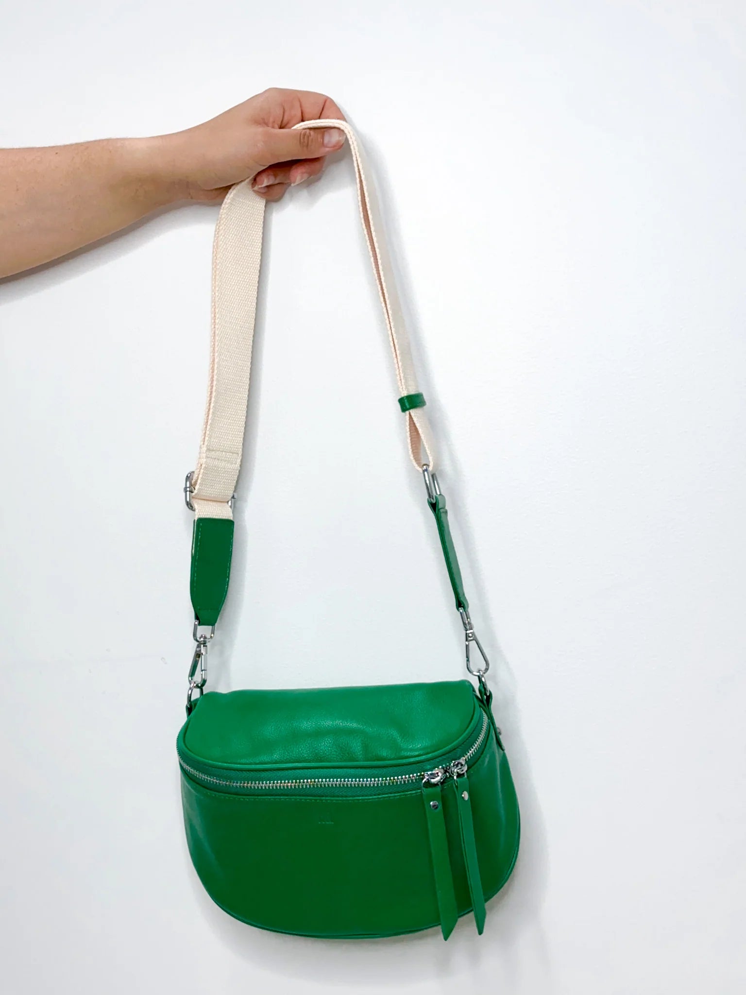 Dani Leather Bag Green