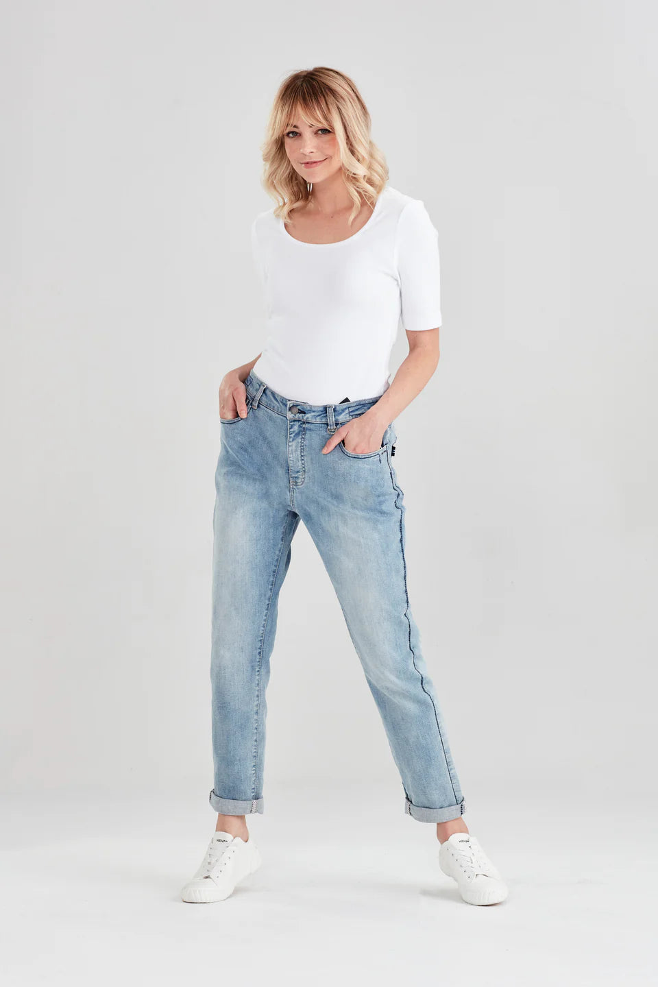 Paris Jean Mid Blue
