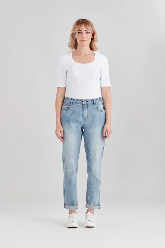 Paris Jean Mid Blue