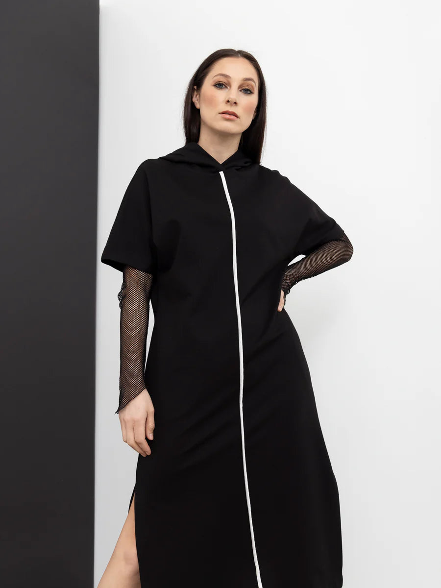 Reflective Revel Dress | Black