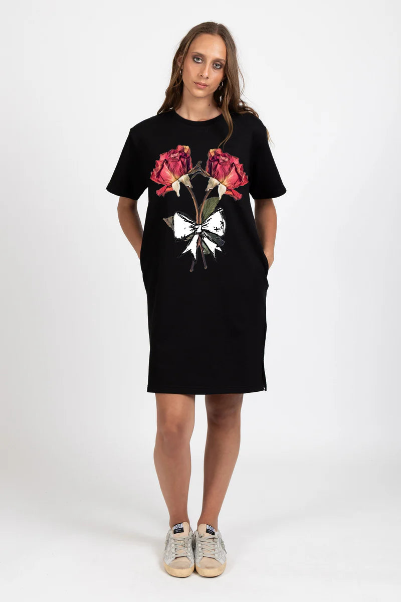 Rush Dress Dried Roses