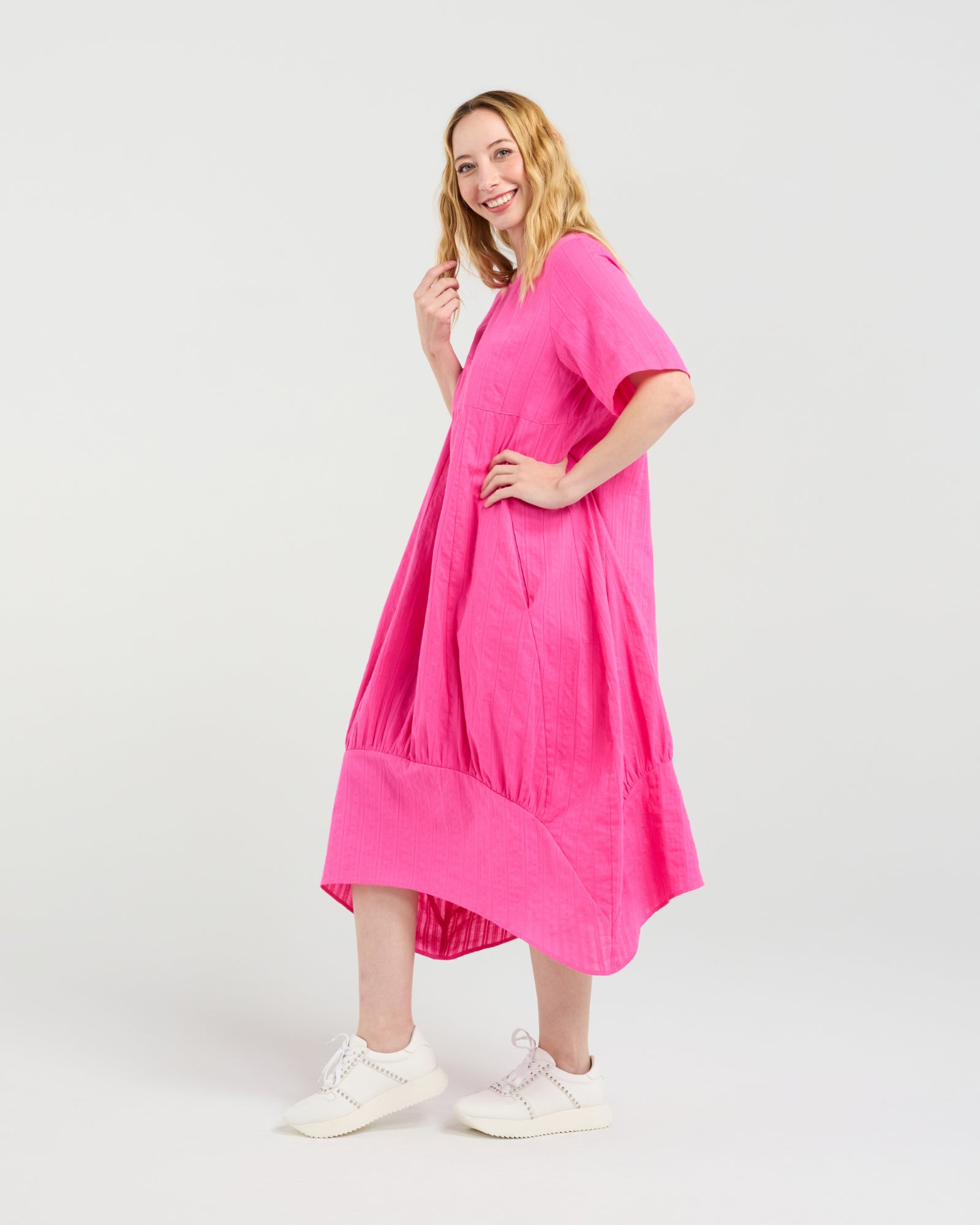 Selena Dress | Hot Pink