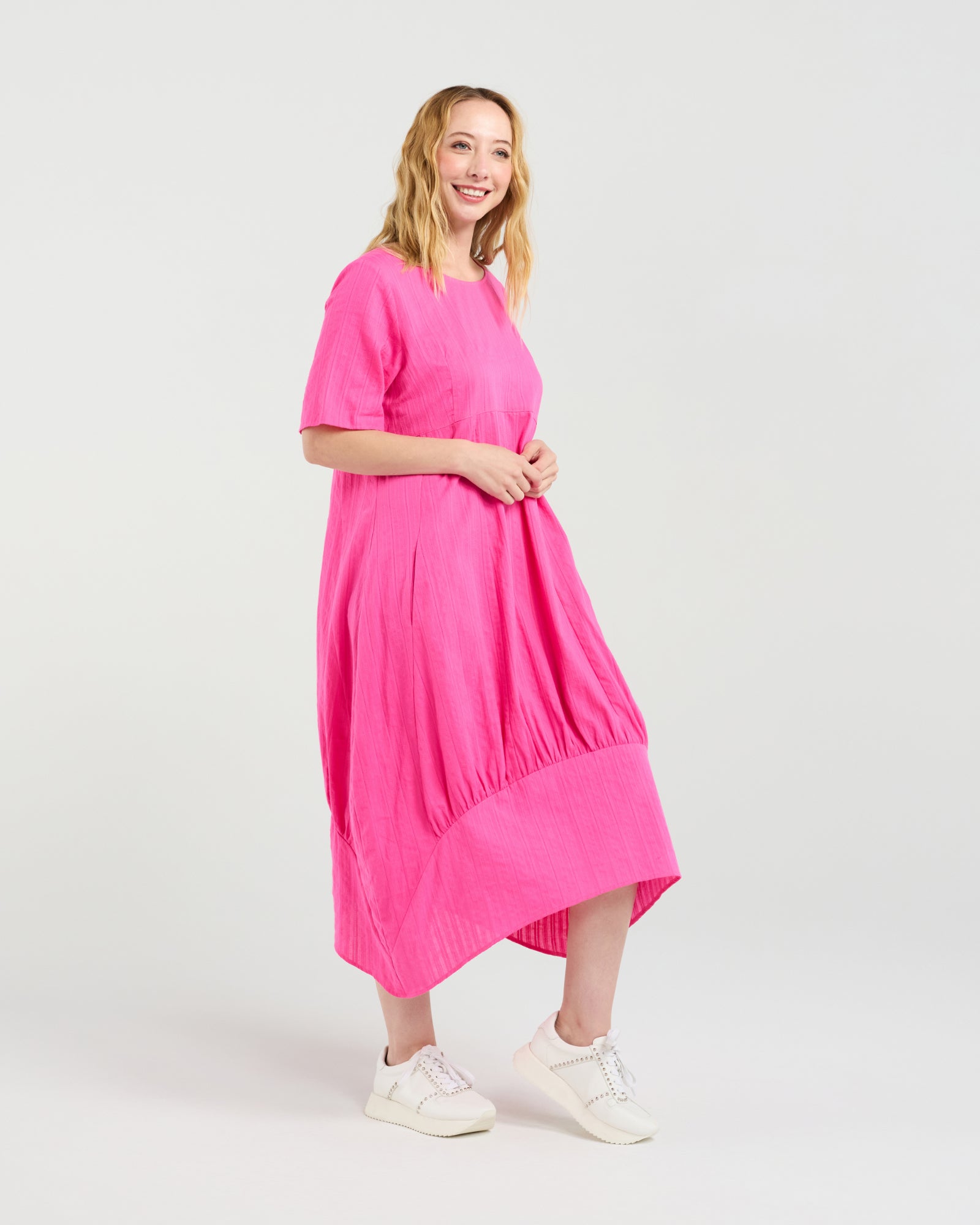 Selena Dress | Hot Pink