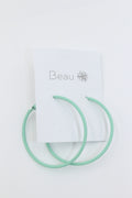 Mint Loop Earring