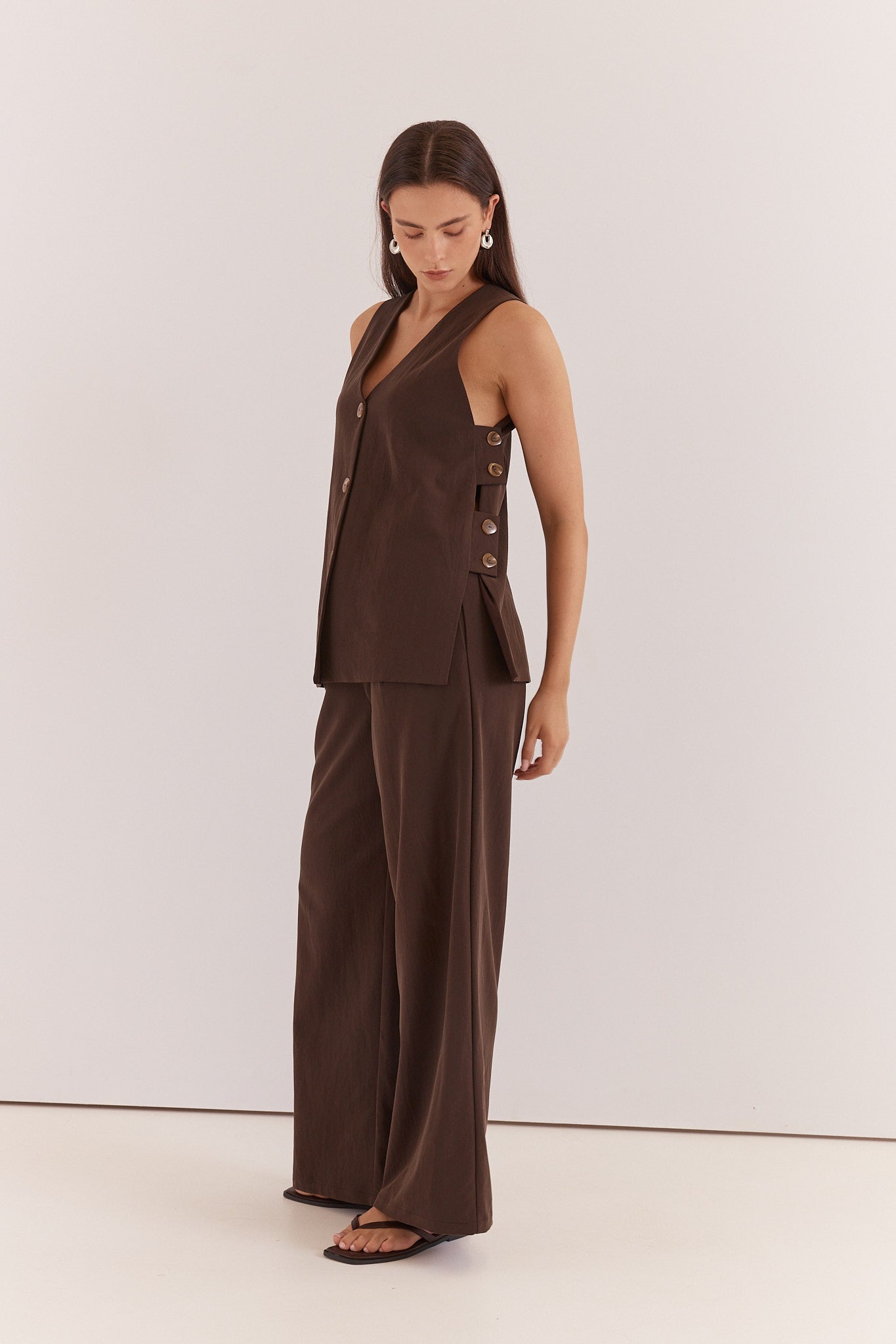 Nevra Side Panel Vest