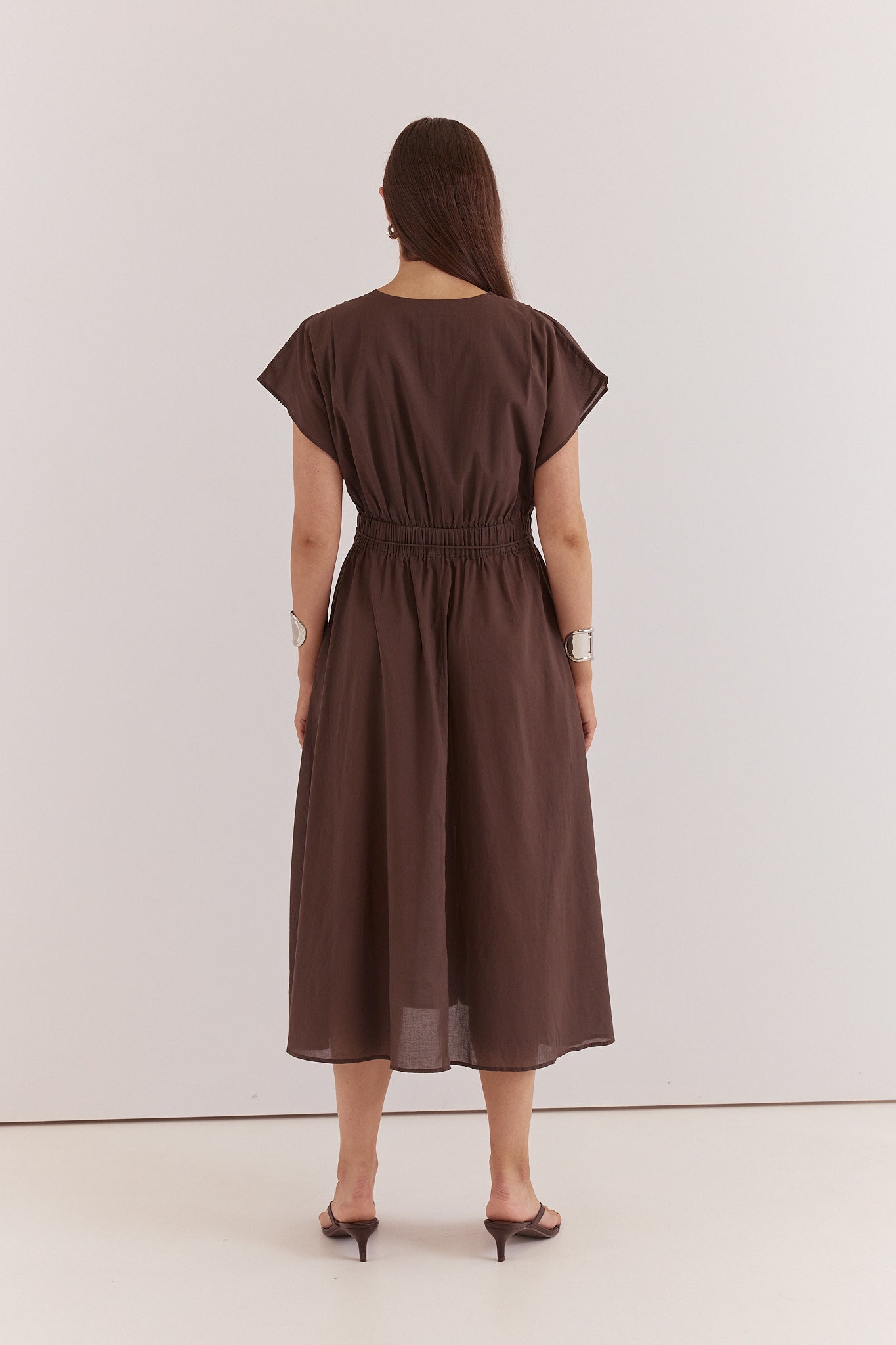 Nazalia Tie Waist Dress