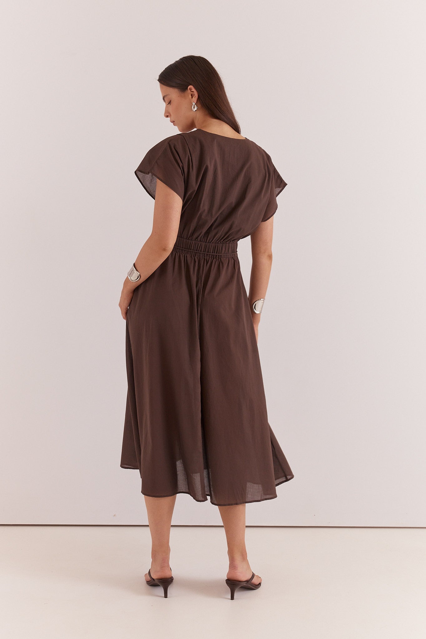 Nazalia Tie Waist Dress