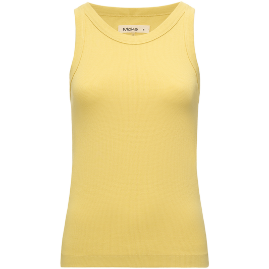 Ede Rib Knit Tank Lemongrass