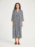 SILLS + CO Anjali Print Dress Blue
