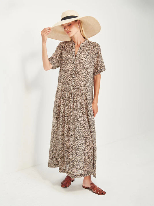 Victor Print Dress Leopard Print