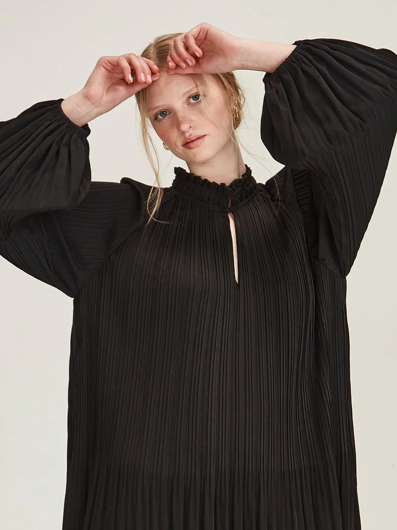 Jojo Pleat Dress