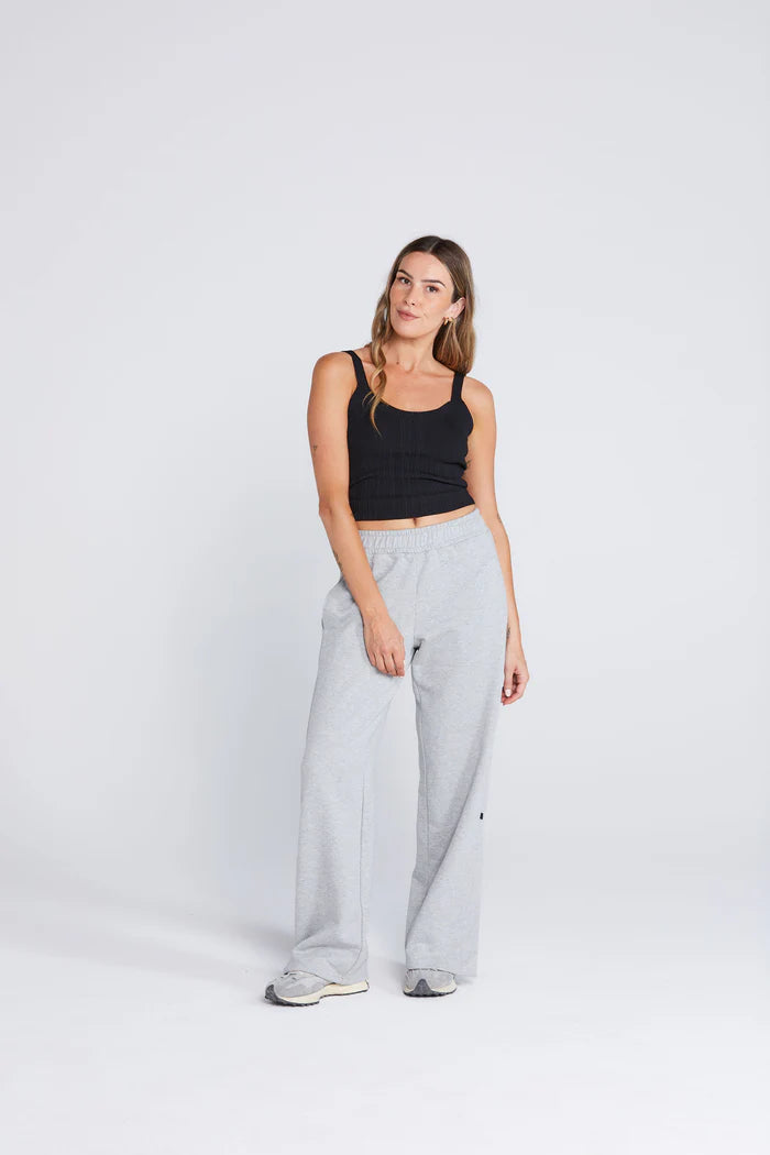 Snappie Trackie Grey Marle Petal