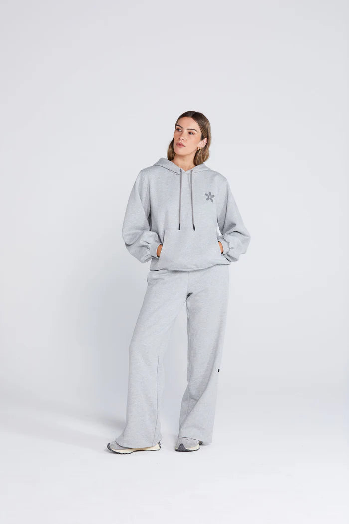 Snappie Trackie Grey Marle Petal