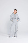 Snappie Trackie Grey Marle Petal