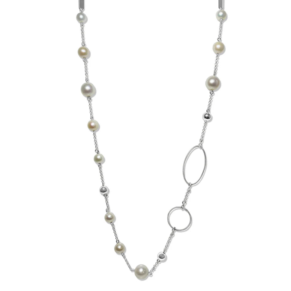 La Pierre Fresh Water Pearl Long Necklace