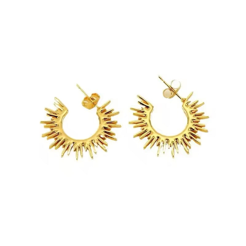 Sunrays Studs – Gold