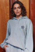 WFH Hoodie Grey Marle Petal