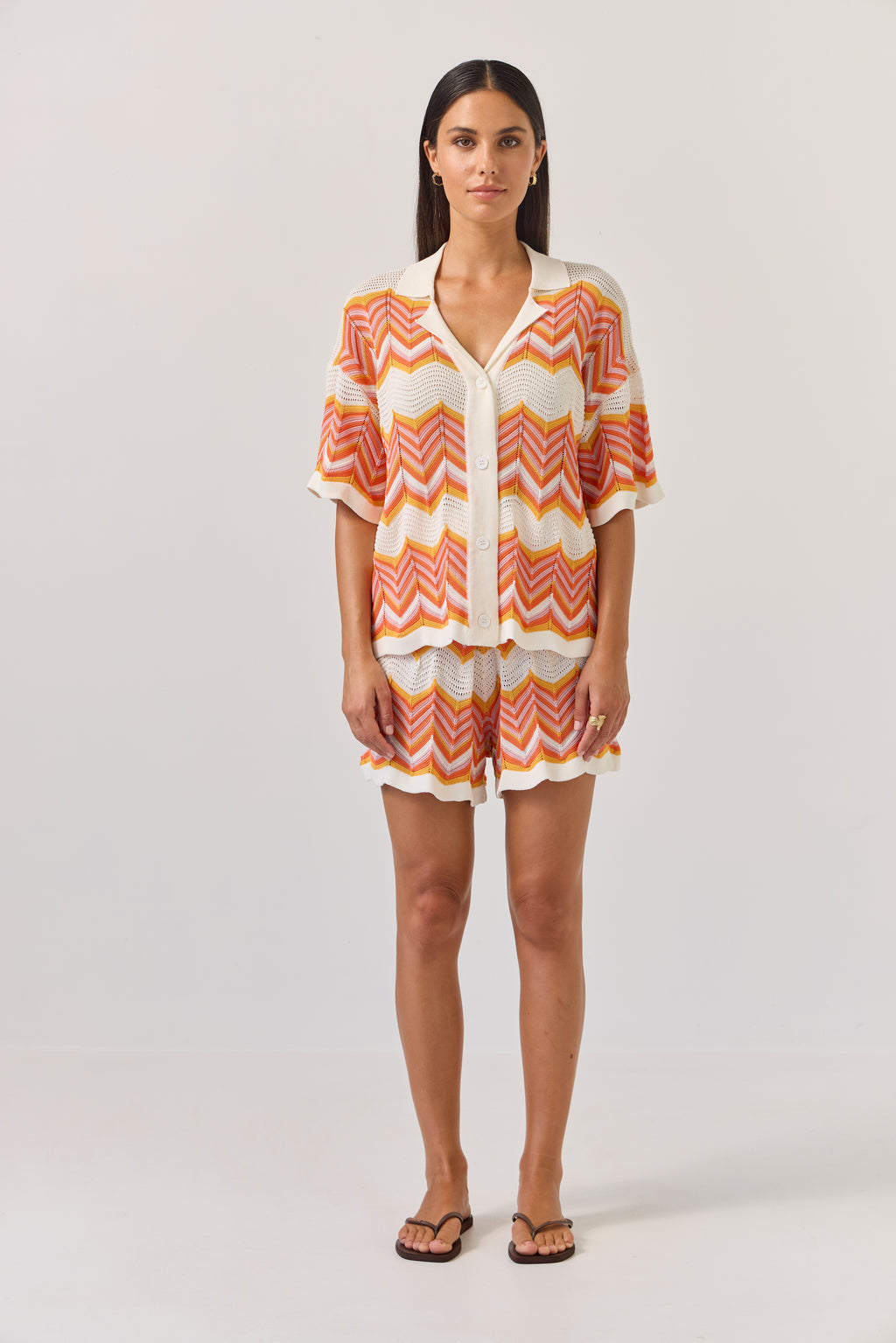 Tuesday Label Umpire Shorts Chevron