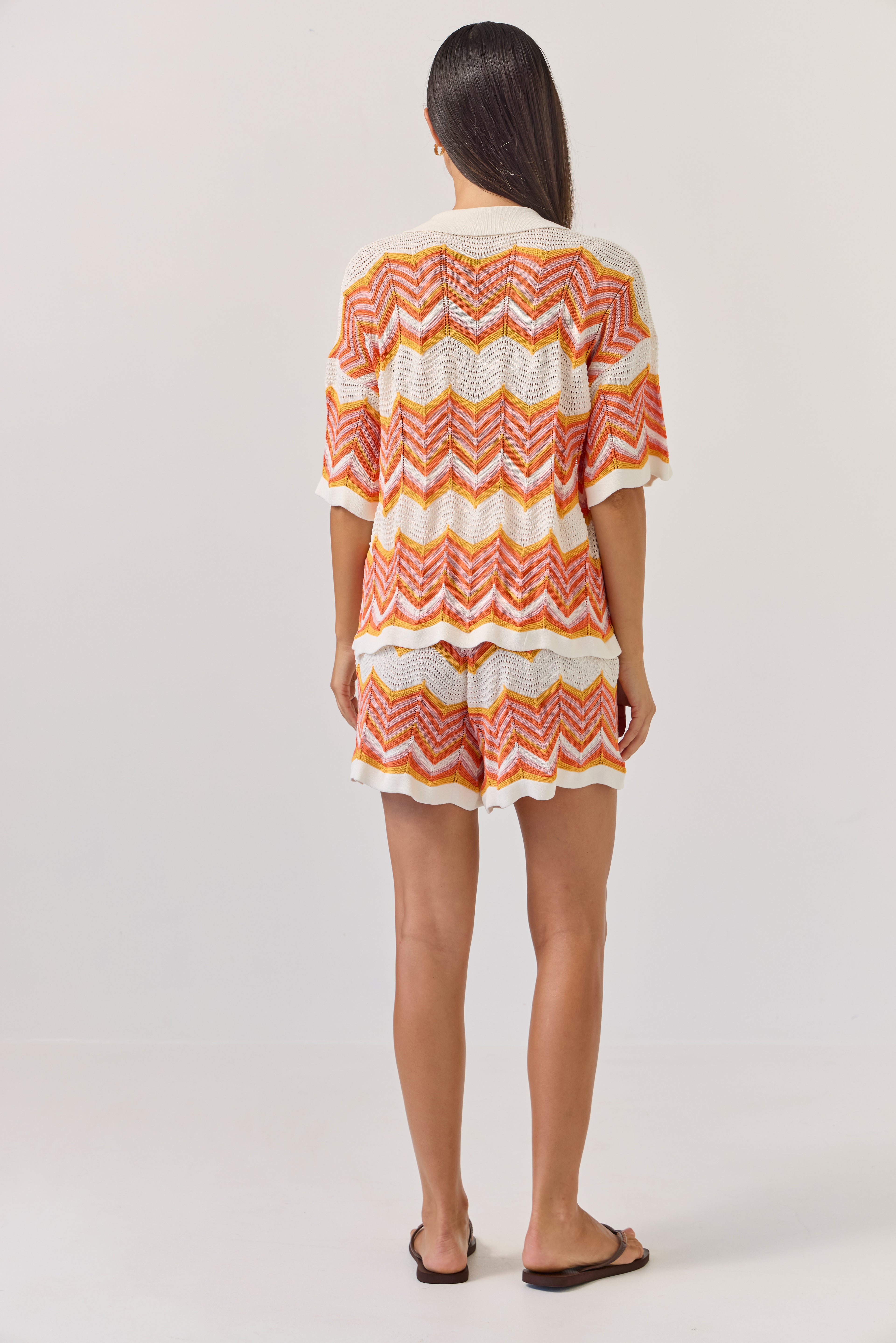 Tuesday Label Umpire Shorts Chevron