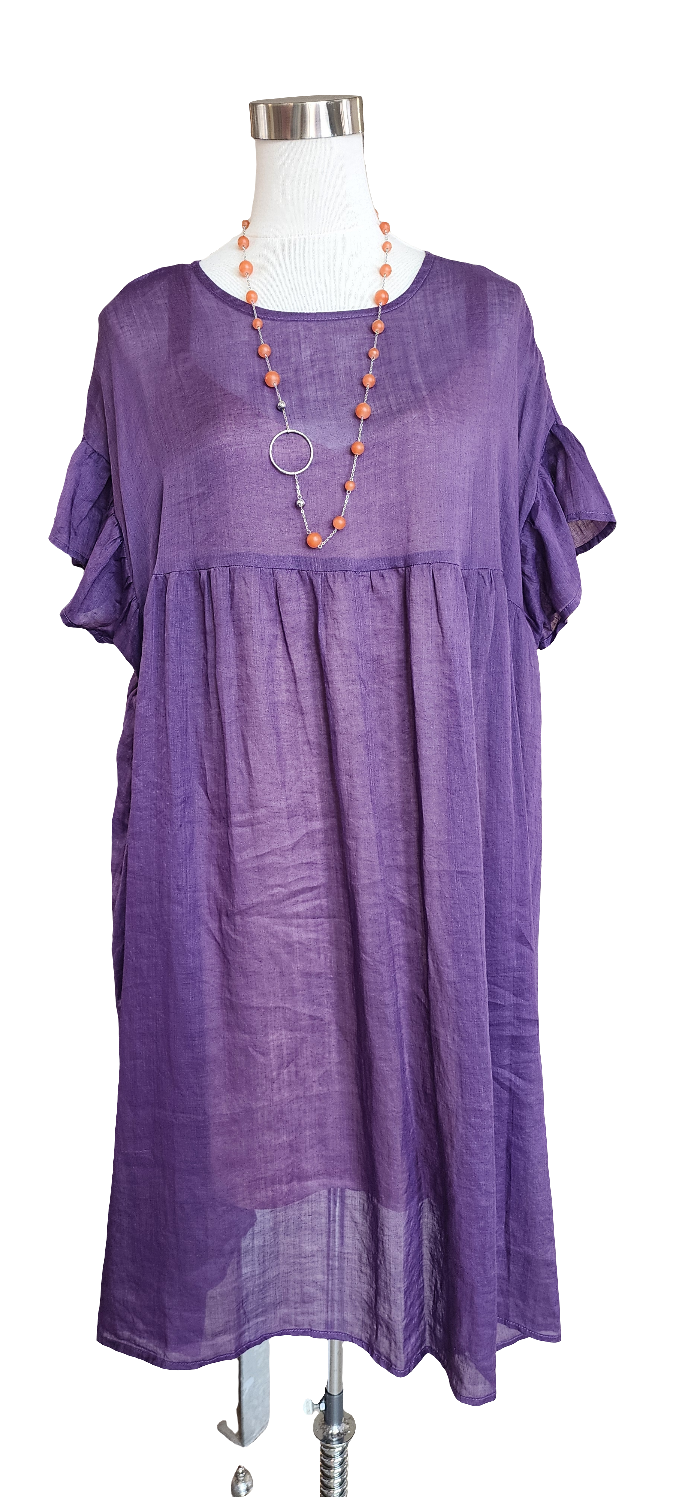 Reina Dress purple