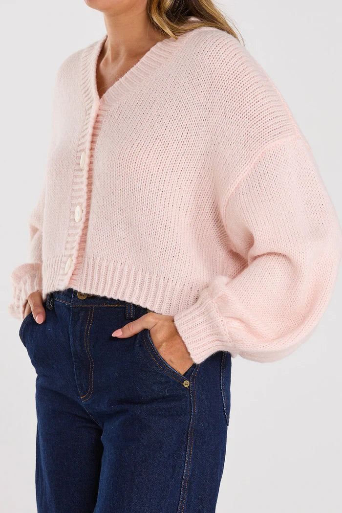 Huddle Cardigan Milkshake