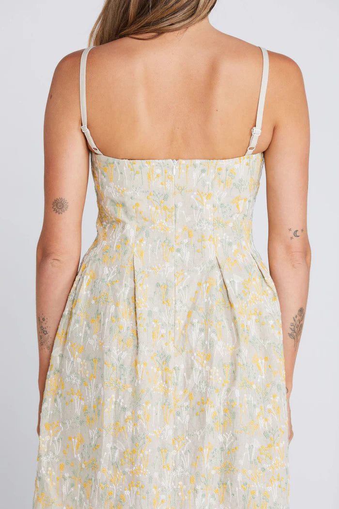 Misty Dress Whimsical Flora