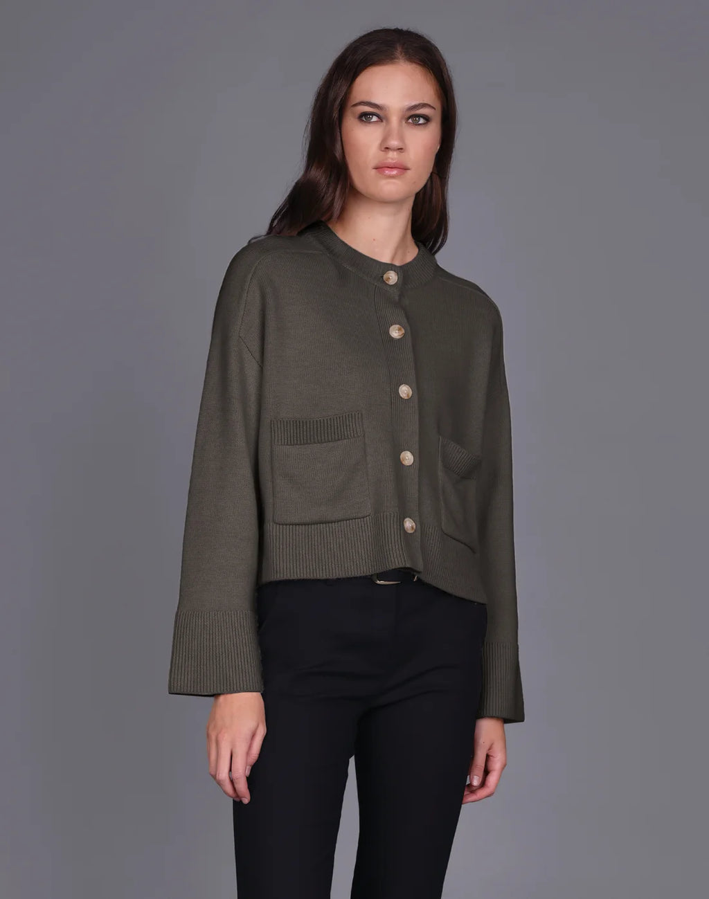 Chunky Merino Classic Cardi