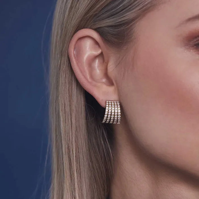 Glow Festive Studs Gold