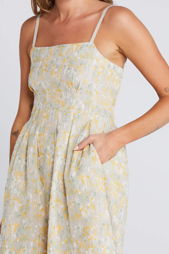 Misty Dress Whimsical Flora