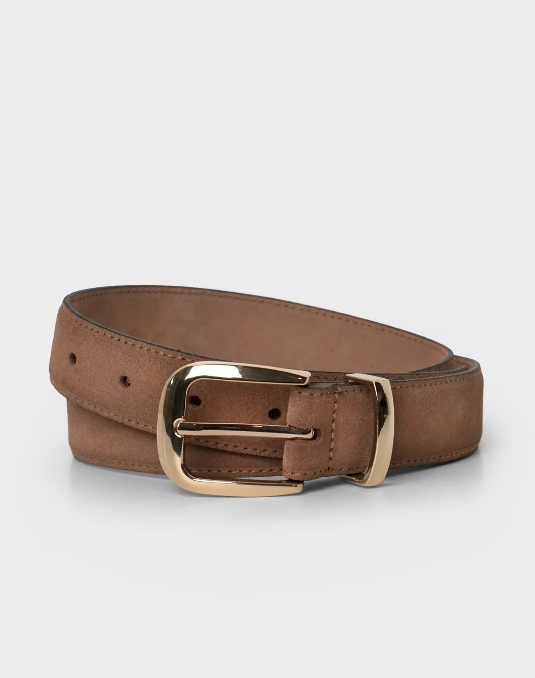 Franca Belt Tan Suede