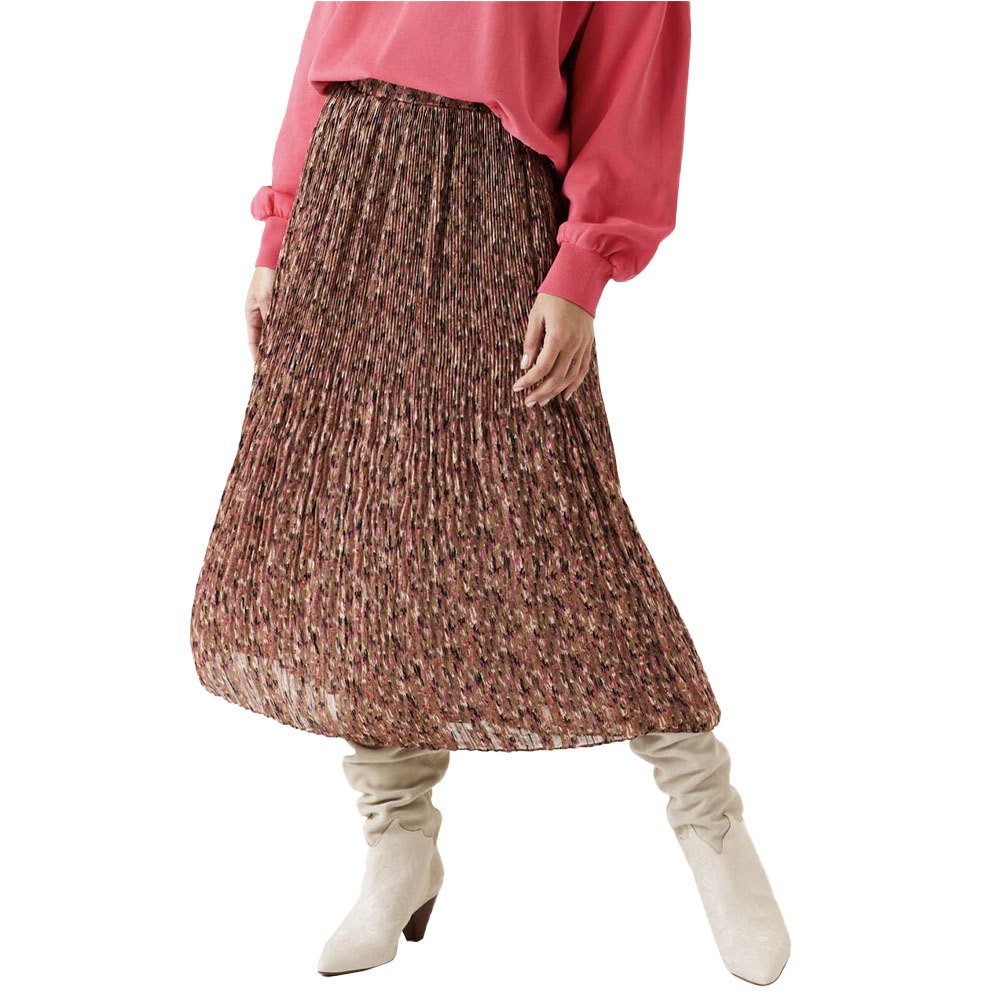 Garcia Midi Skirt with Metallic Thread - H30324