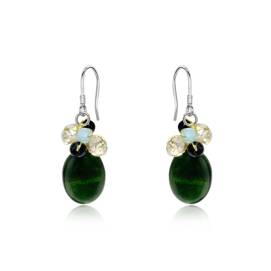 Areeya Green Earrings