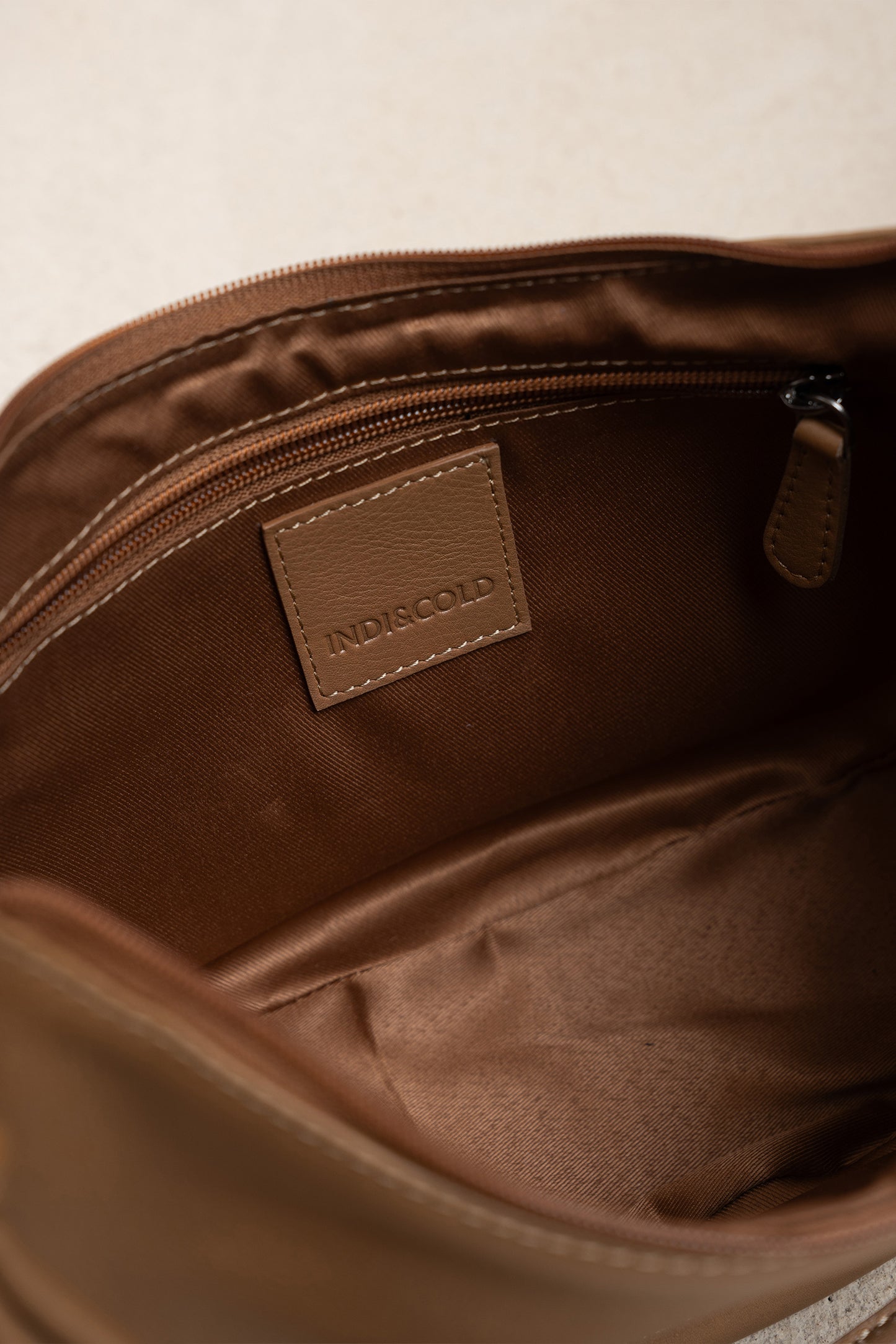 HALF MOON LEATHER BAG