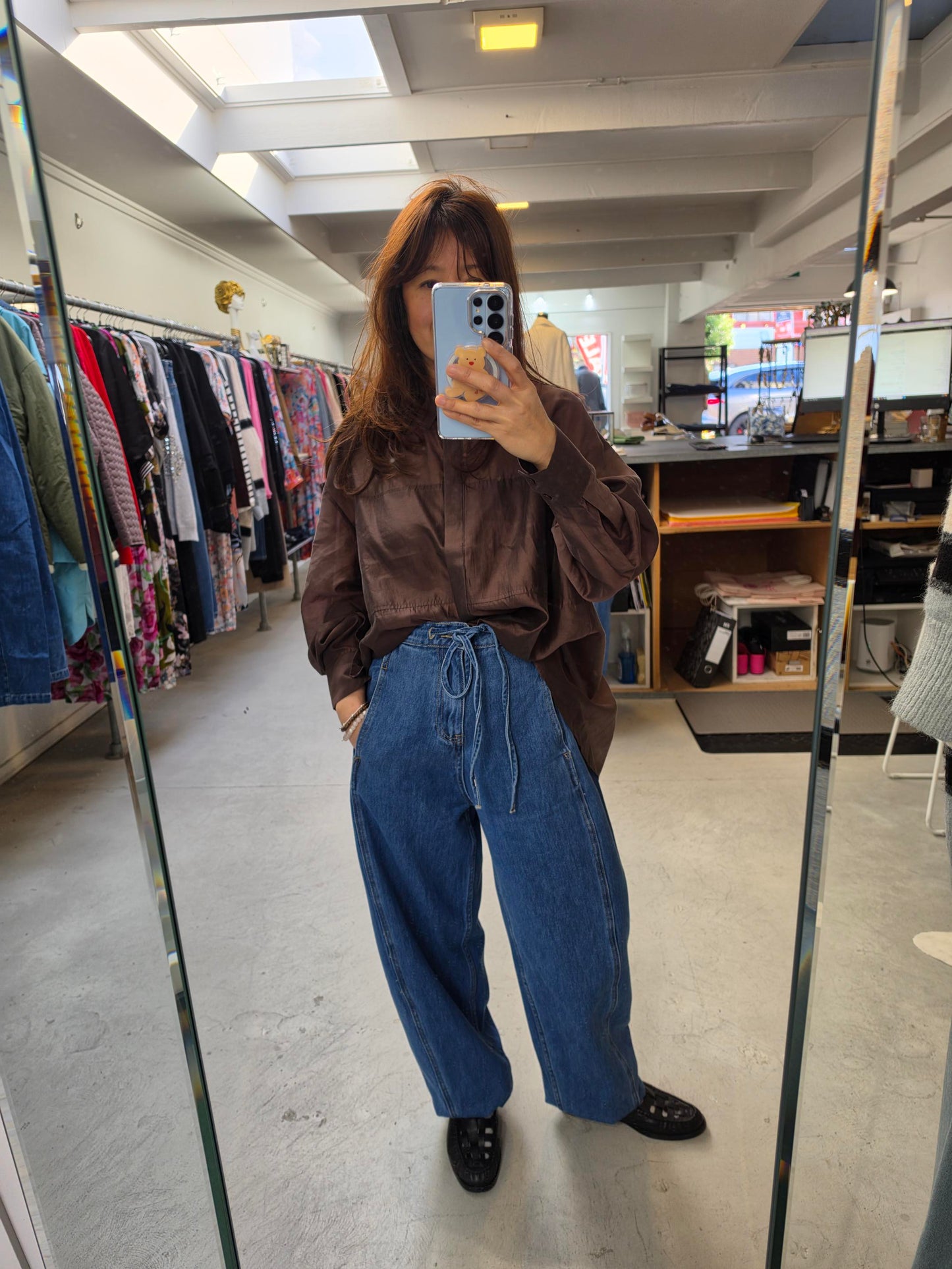 Aveline Barrel Leg Jean