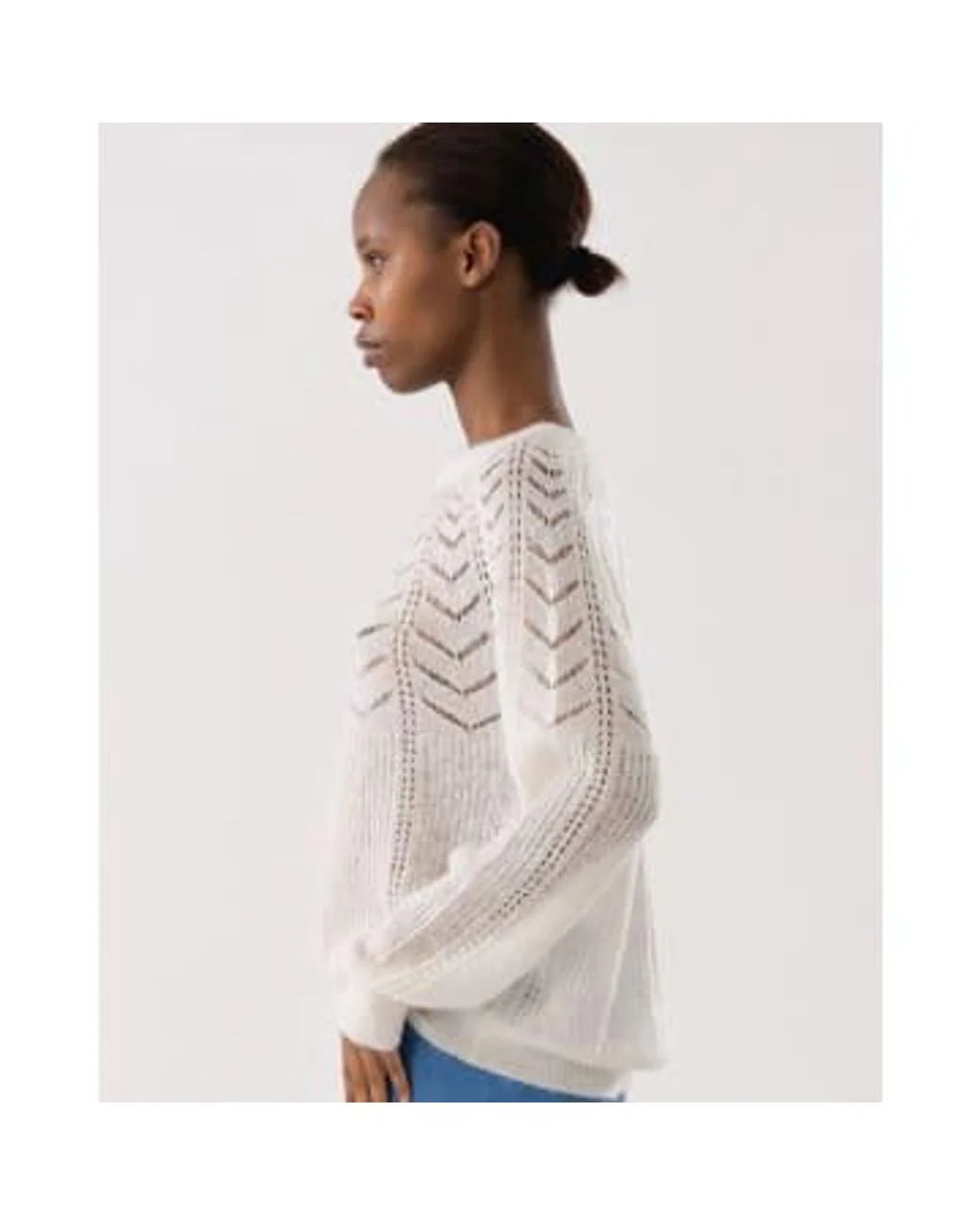 Lolly's Laundry Billy Knit Jumper - Creme