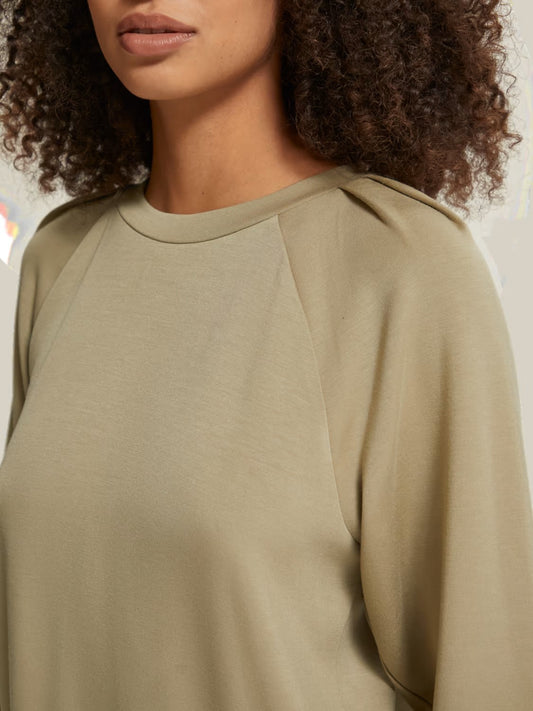 Scotch & Soda Pleated Shoulder Sweatshirt