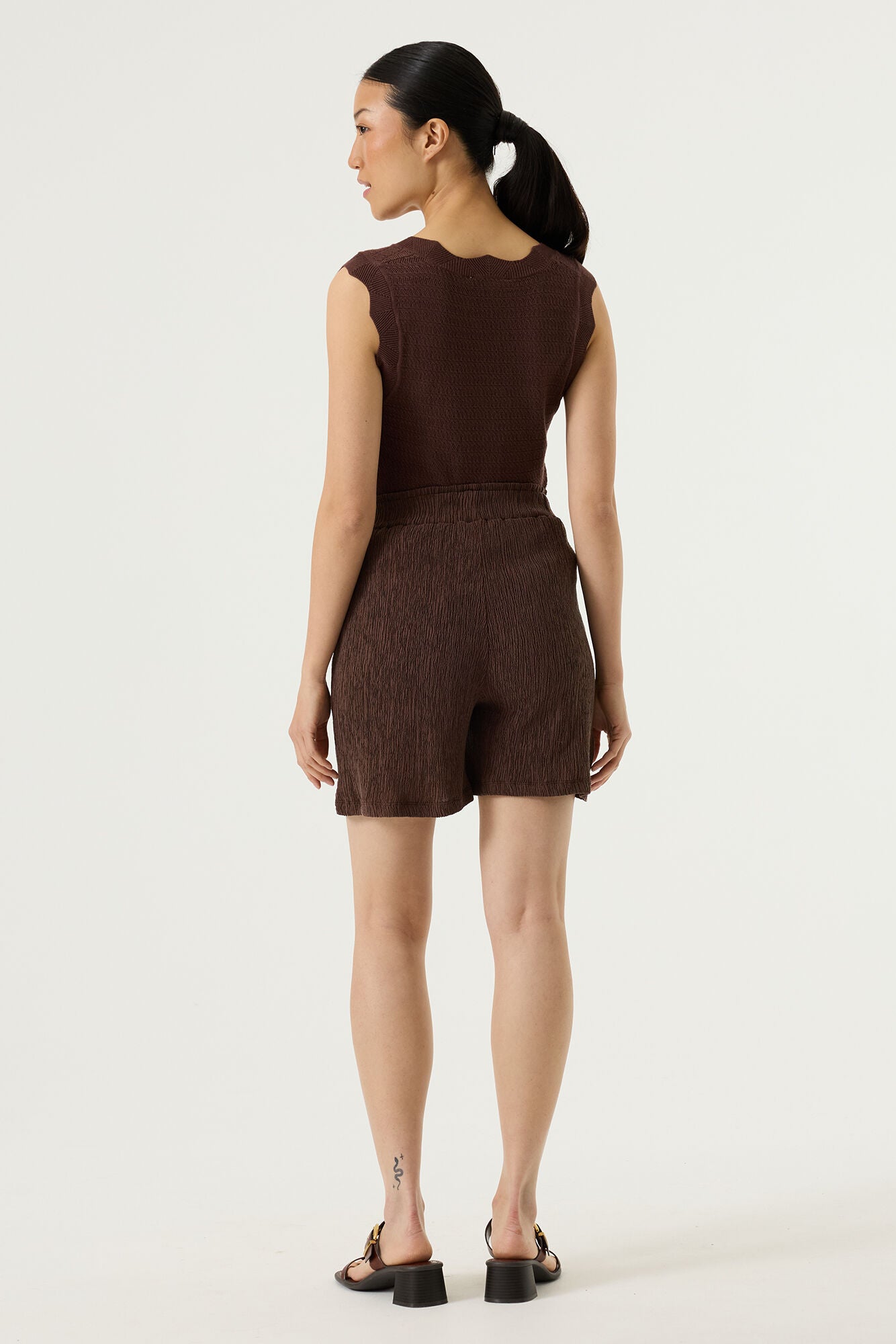 Brown shorts